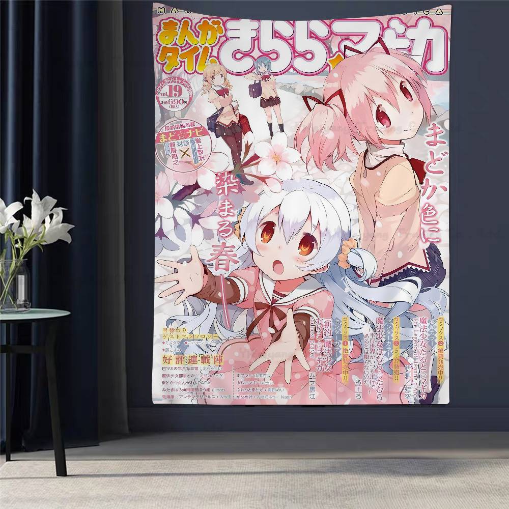 Puella Magi Madoka Magica Anime Tapestry Hanging Tarot Hippie Wall Rugs Dorm Home Decor 74x94cm(29x37in)
Puella Magi Madoka Magica Anime Tapestry Hanging Tarot Hippie Wall Rugs Dorm Home Decor 74x94cm(29x37in)