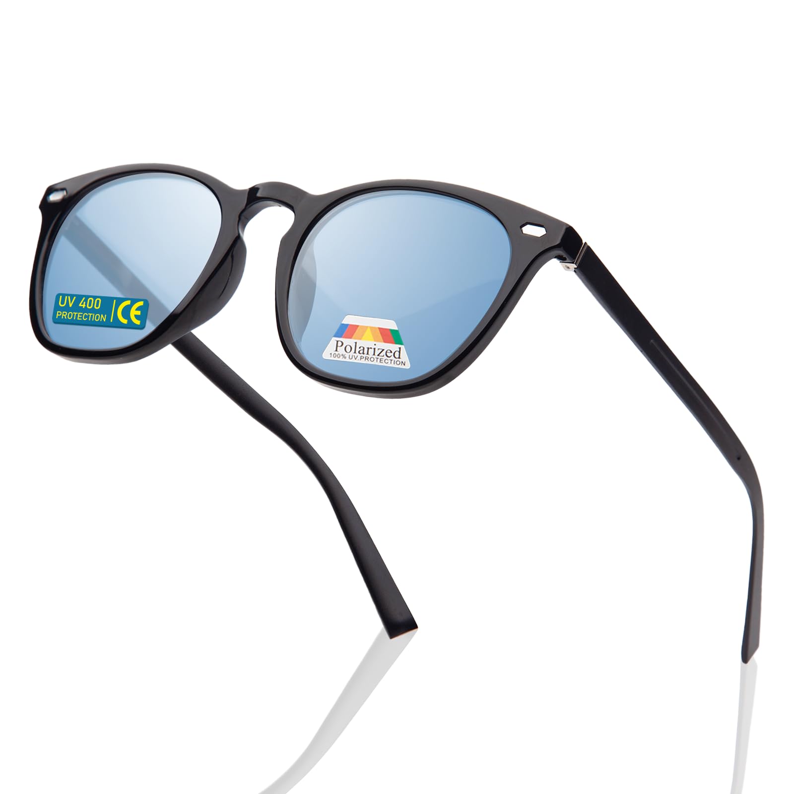 Epavouos Polarized Sunglasses with UV400 Ultra for Sports and Unisex Auto-Dimming Lenses, Color-Changing Protection, Lightweight, Driving, (BU)
Epavouos Polarized Sunglasses with UV400 Ultra for Sports and Unisex Auto-Dimming Lenses, Color-Changing Protection, Lightweight, Driving, (BU)