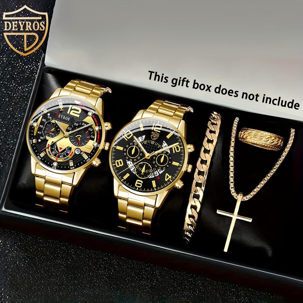 Watch Accessories Five-Piece Men S Watch Steel Belt Men S Quartz Watch
Watch Accessories Five-Piece Men S Watch Steel Belt Men S Quartz Watch
