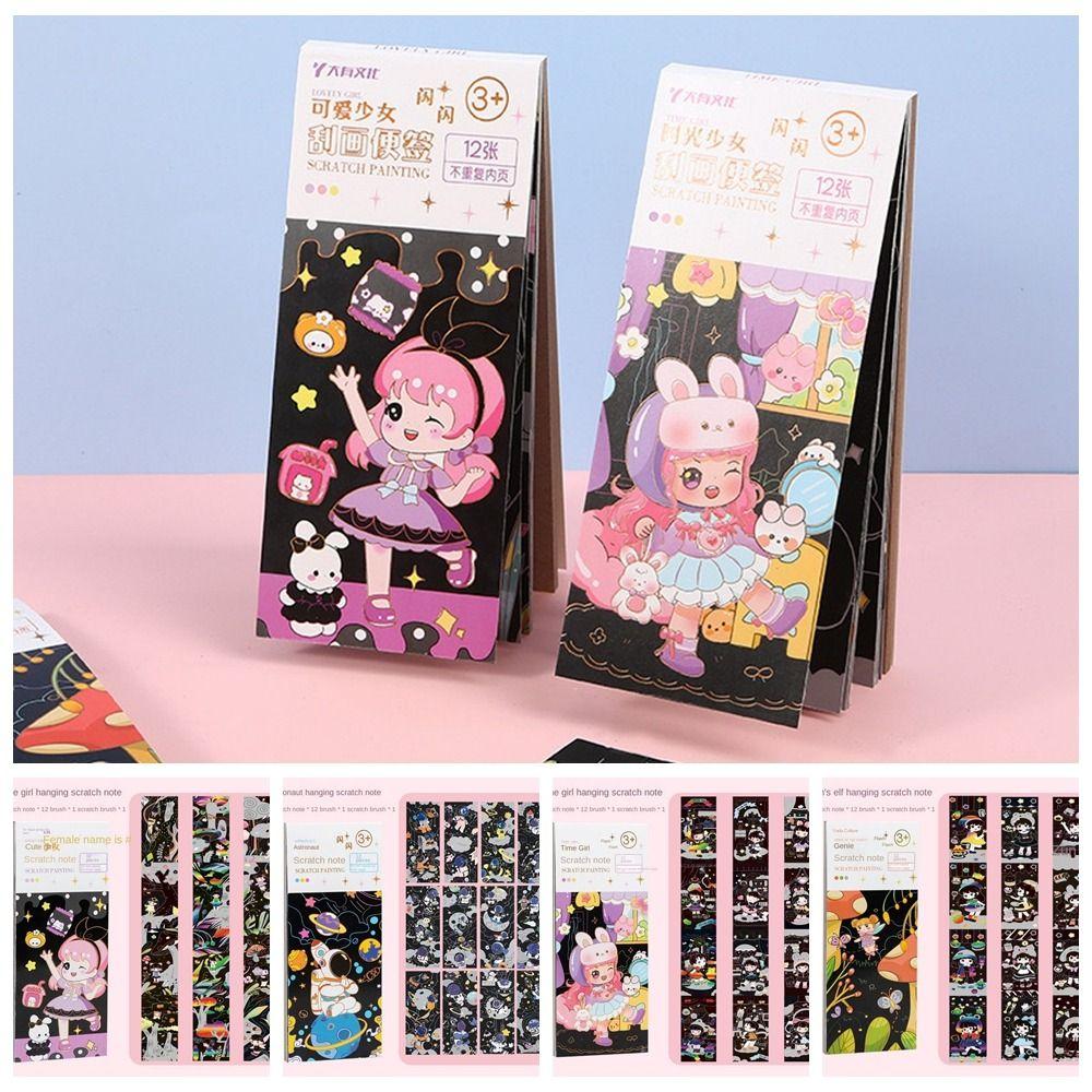 Kids Draw Painting Toys Scratch Painting Book Cardboard Magic Scratch Book Parent-child
Kids Draw Painting Toys Scratch Painting Book Cardboard Magic Scratch Book Parent-child