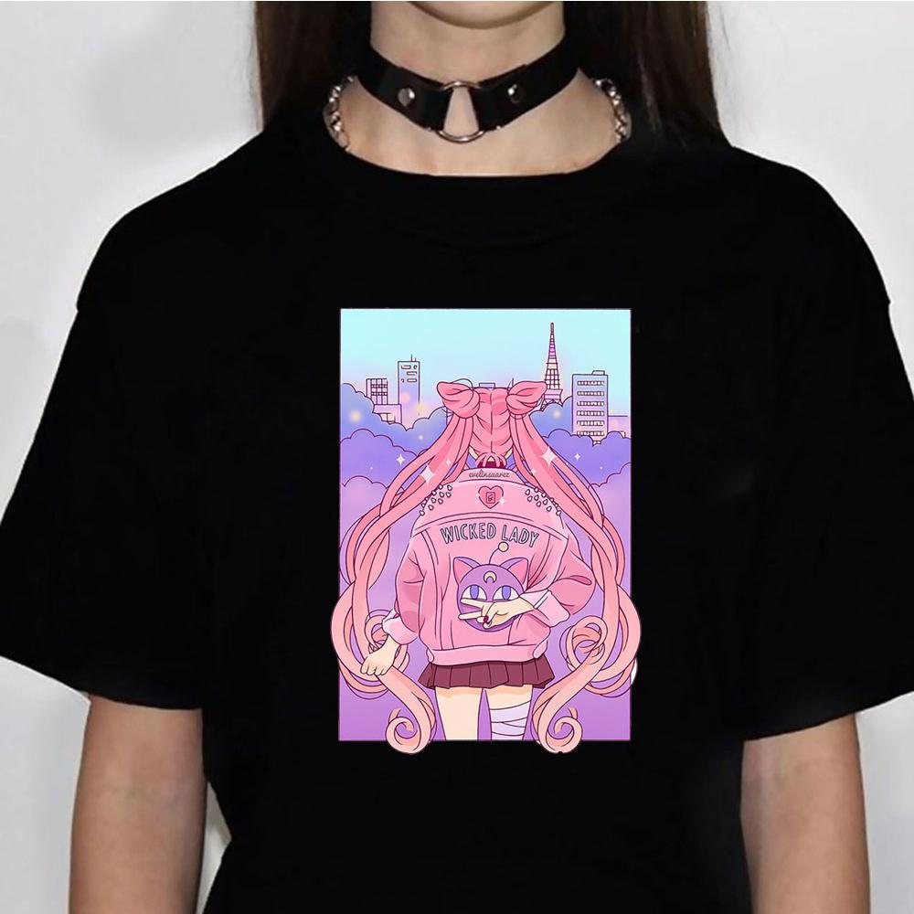 80s Moon Cat t shirt Women comic streetwear harajuku top feUnisex harajuku anime clothes 4XL
80s Moon Cat t shirt Women comic streetwear harajuku top feUnisex harajuku anime clothes 4XL