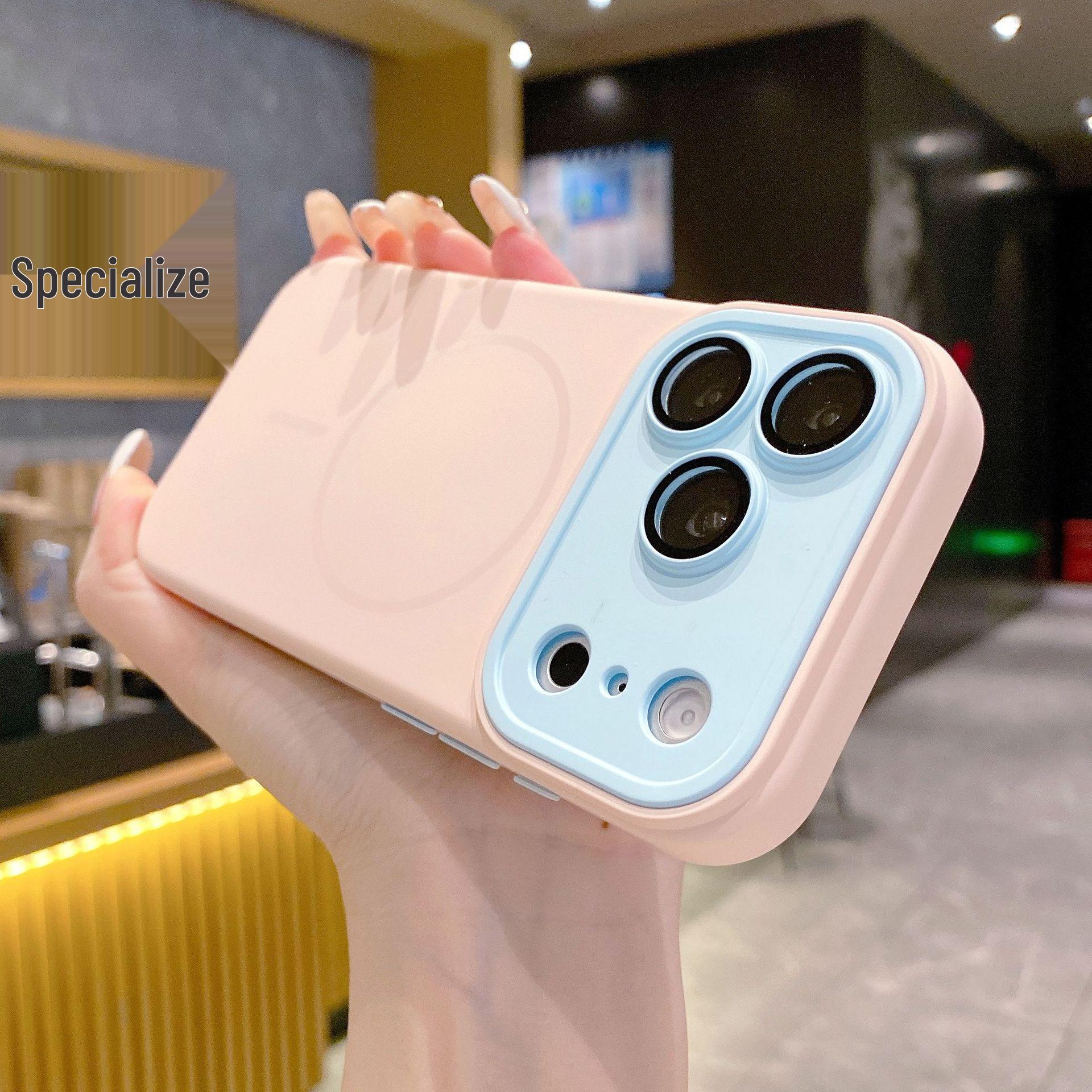 Color Block Liquid Silicone Magnetic Case for iPhone 17 Pro Max - Drop-Proof Protection iPhone 13 Pro
Color Block Liquid Silicone Magnetic Case for iPhone 17 Pro Max - Drop-Proof Protection iPhone 13 Pro
