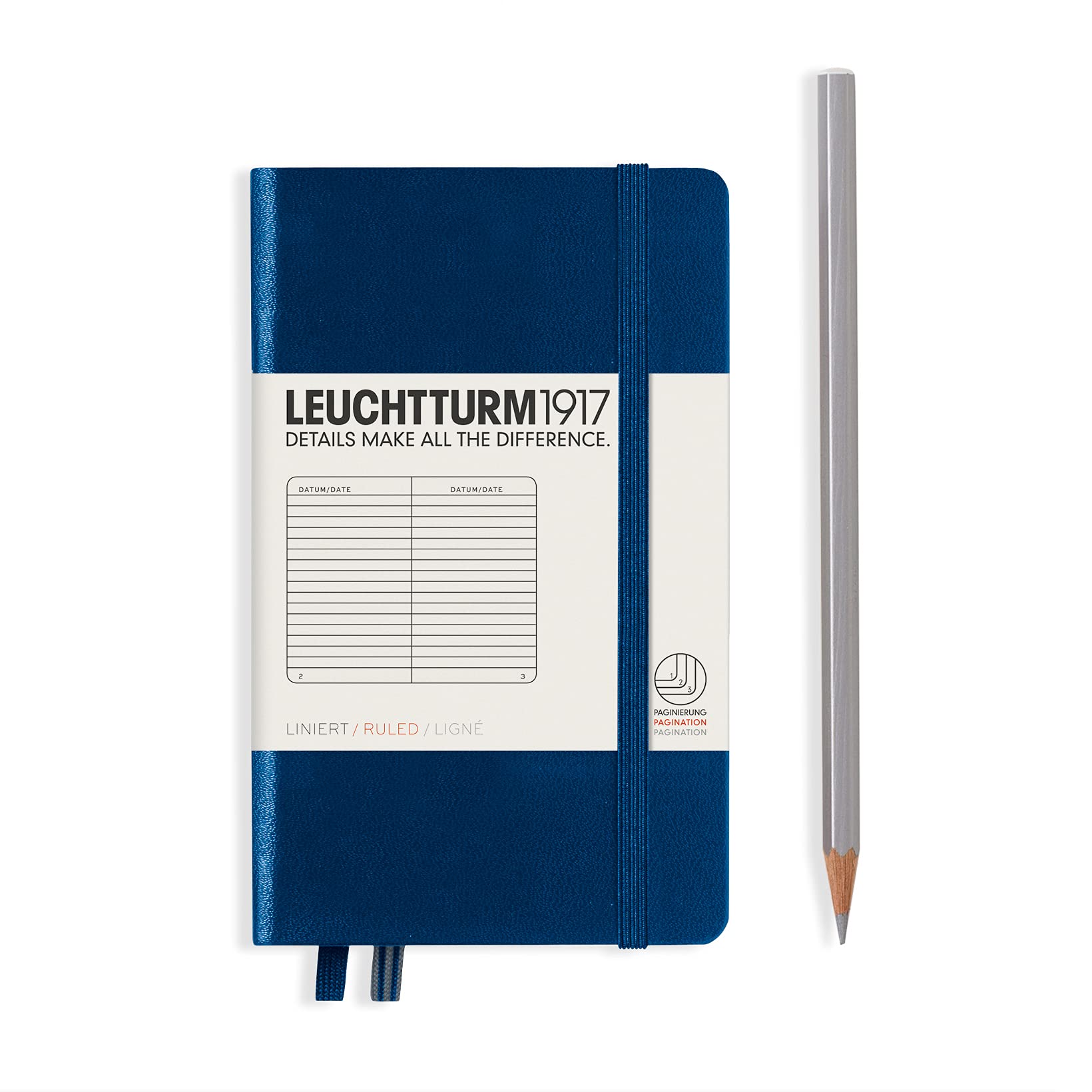Leuchtturm Блокнот A6 Линованный Темно-синий 342918 Официальный Импорт
Leuchtturm Блокнот A6 Линованный Темно-синий 342918 Официальный Импорт
