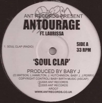12inch Record ANTOURAGE - Soul Clap / Wanna Be Free AR007 Ant Records 2005 UK Rap & Hip-Hop/R&B Used
12inch Record ANTOURAGE - Soul Clap / Wanna Be Free AR007 Ant Records 2005 UK Rap & Hip-Hop/R&B Used