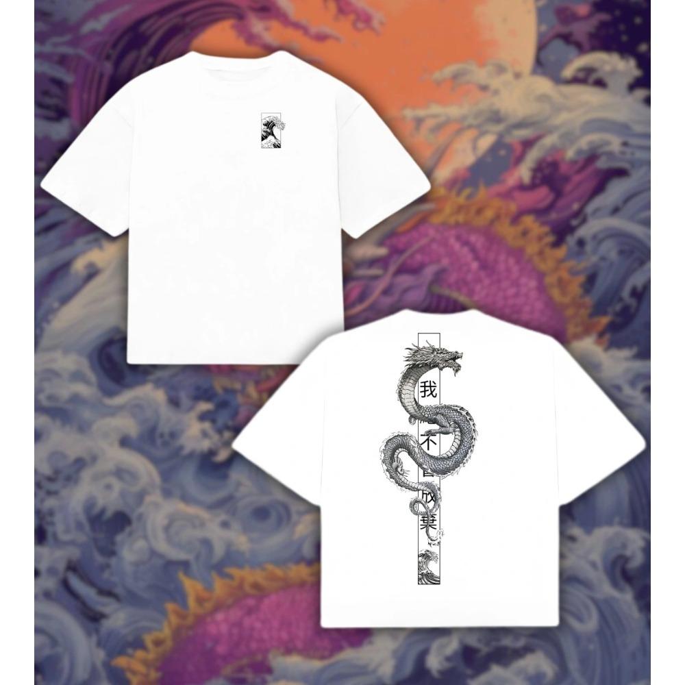 Black & White Japanese Dragon Kanji Print T-Shirt Men Women Oriental Style Cotton Short Sleeve Casual Streetwear Top S разноцветный
Black & White Japanese Dragon Kanji Print T-Shirt Men Women Oriental Style Cotton Short Sleeve Casual Streetwear Top S разноцветный
