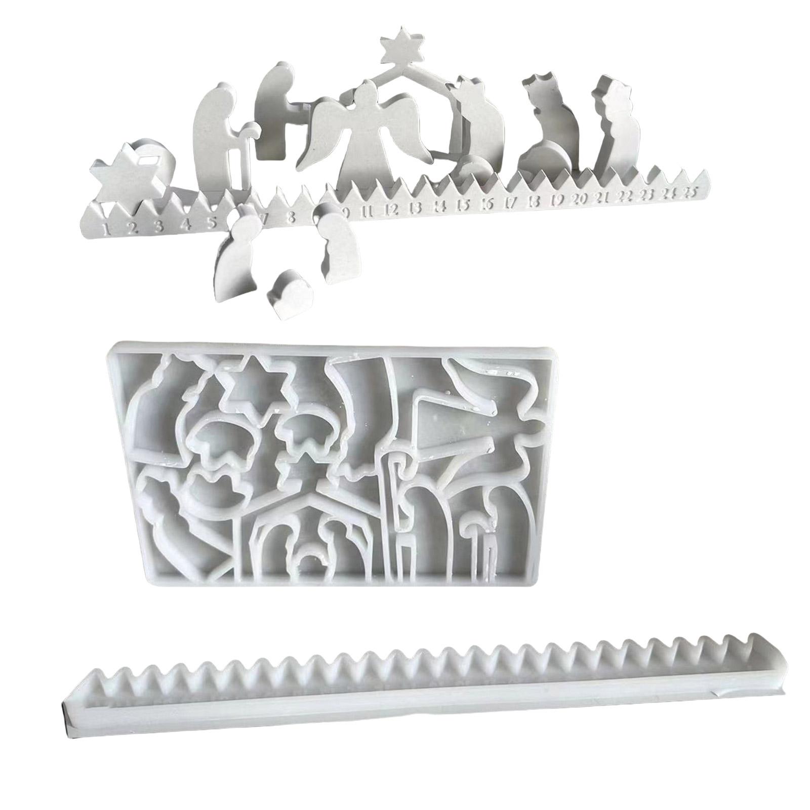 Набор силиконовых форм для отсчета времени до Рождества Силиконовые формы для рукоделия Силиконовые формы для украшений Набор силиконовых форм для Рождества
Набор силиконовых форм для отсчета времени до Рождества Силиконовые формы для рукоделия Силиконовые формы для украшений Набор силиконовых форм для Рождества