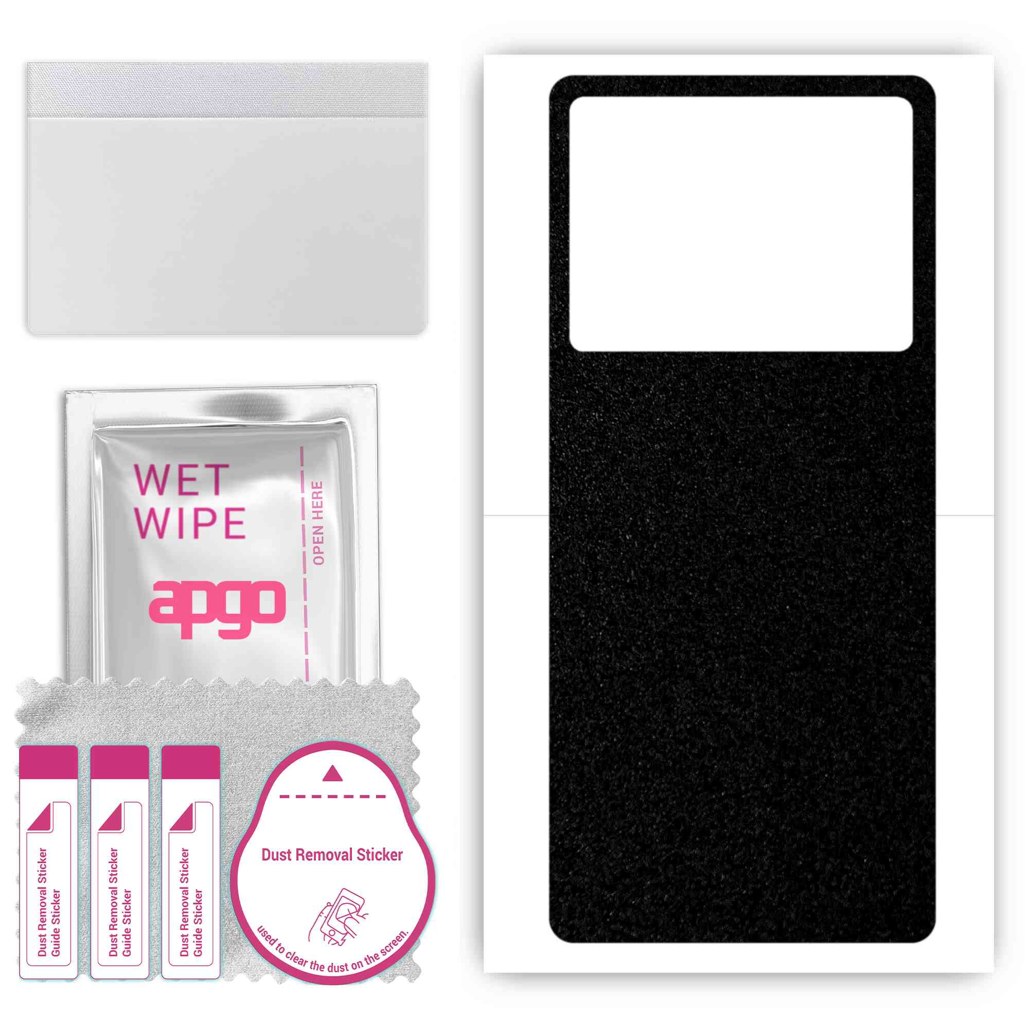apgo Protective Skin Sticker for the back compatible with Vivo X80 Pro Dimensity 9000, Wrap Film, Foil, Vinyl - Pattern Matte Black
apgo Protective Skin Sticker for the back compatible with Vivo X80 Pro Dimensity 9000, Wrap Film, Foil, Vinyl - Pattern Matte Black