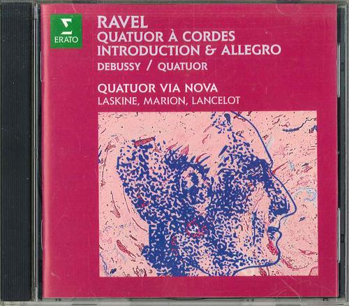 CD QUATUOR VIA NOVA - Ravel Quatuor A Cordes Introduction 3984209142 ERATO Europe Classical Used
CD QUATUOR VIA NOVA - Ravel Quatuor A Cordes Introduction 3984209142 ERATO Europe Classical Used