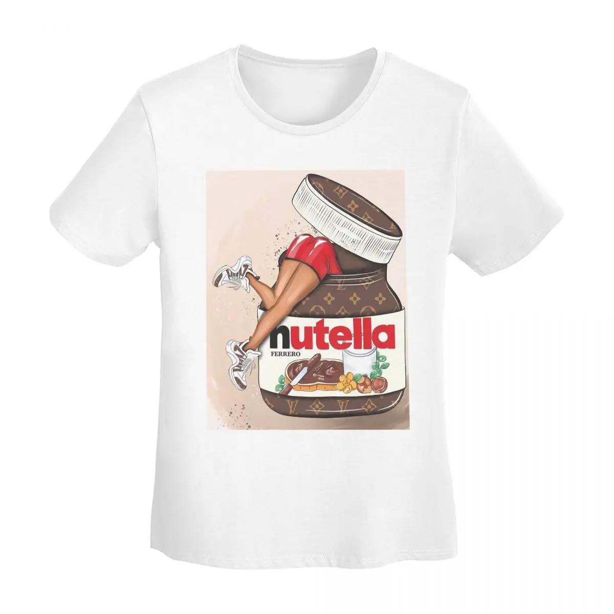 Футболка Nutella Cutie Женская с коротким рукавом Круглый вырез Хлопок Летние футболки Streetwear S
Футболка Nutella Cutie Женская с коротким рукавом Круглый вырез Хлопок Летние футболки Streetwear S