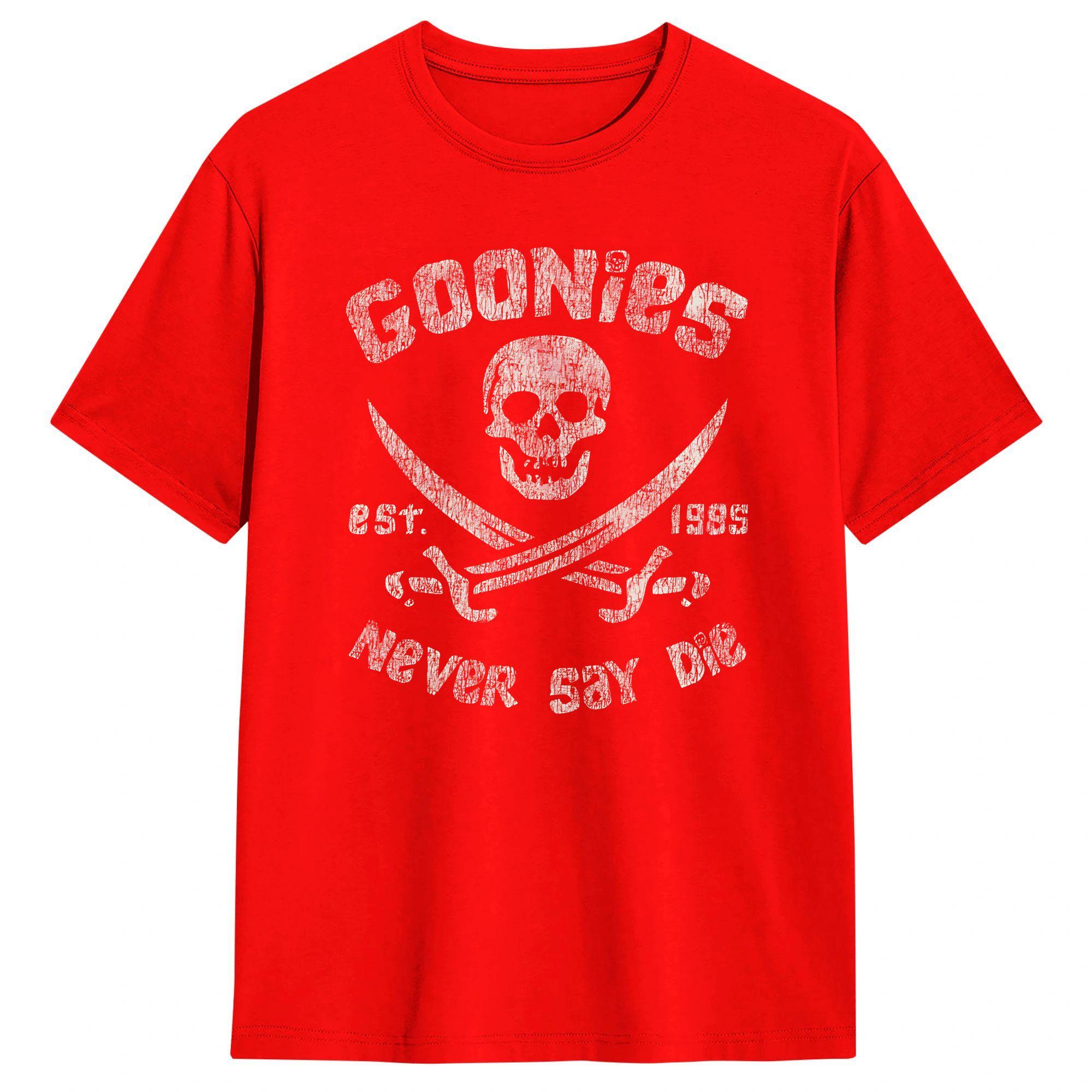The Goonies Never Say Die Worn Out TShirt for Men Novelty 100 Cotton Tee Shirt O Neck Short Sleeve T Shirt Gift Idea Clothing S
The Goonies Never Say Die Worn Out TShirt for Men Novelty 100 Cotton Tee Shirt O Neck Short Sleeve T Shirt Gift Idea Clothing S