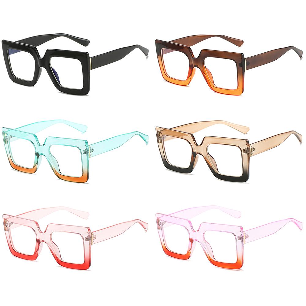Square Oversized Blue Light Glasses Fashion Glasses for Women Computer Eyewear Big Black Glasses
Square Oversized Blue Light Glasses Fashion Glasses for Women Computer Eyewear Big Black Glasses