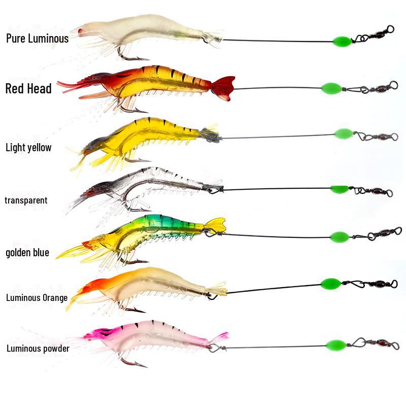 Weihai High Simulation Soft Bait приманка для креветок с крючком Transparent
Weihai High Simulation Soft Bait приманка для креветок с крючком Transparent