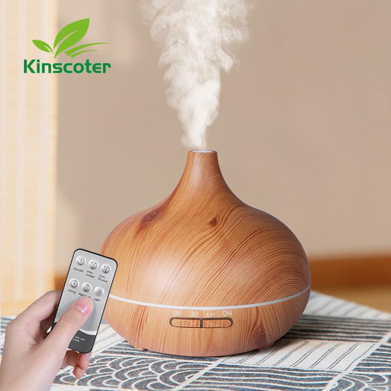 High Quality 500ml Aromatherapy Essential Oil Diffuser Wood Grain Remote Control Ultrasonic Air Humidifier with 7 Colors Light EU Adapter
High Quality 500ml Aromatherapy Essential Oil Diffuser Wood Grain Remote Control Ultrasonic Air Humidifier with 7 Colors Light EU Adapter