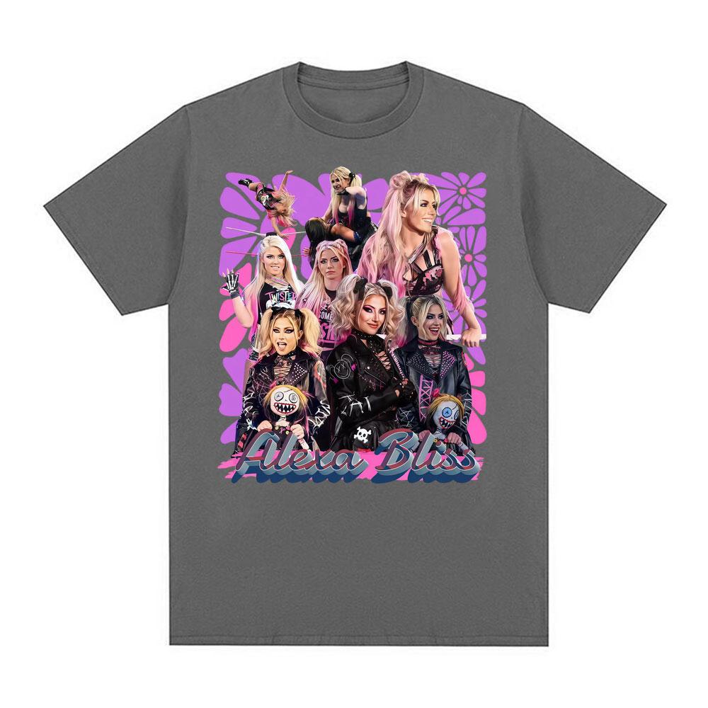 2526 Alexa Bliss Printed Tshirt Limited Edition Unisexs and Womens Clothing Harajuku Fashion Pure Cotton Printed Tshirt Loose 4XL
2526 Alexa Bliss Printed Tshirt Limited Edition Unisexs and Womens Clothing Harajuku Fashion Pure Cotton Printed Tshirt Loose 4XL