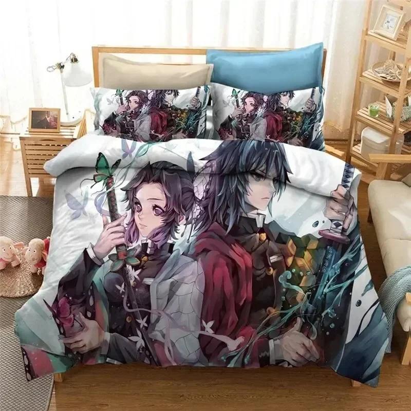 Anime Demon-Slayers Soft Duvet Cover Pilowcase 3D Printed Beding Set Double Twin Ful Quen King Adult People Children Kids Bedclothes Comfortable Quilt 120*200cm Single
Anime Demon-Slayers Soft Duvet Cover Pilowcase 3D Printed Beding Set Double Twin Ful Quen King Adult People Children Kids Bedclothes Comfortable Quilt 120*200cm Single