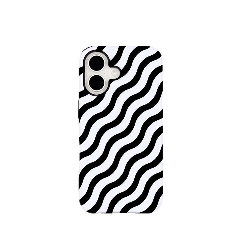 Black & White Stripe Magnetic Acrylic Phone Case for Apple 17 iPhone 16 Pro
Black & White Stripe Magnetic Acrylic Phone Case for Apple 17 iPhone 16 Pro
