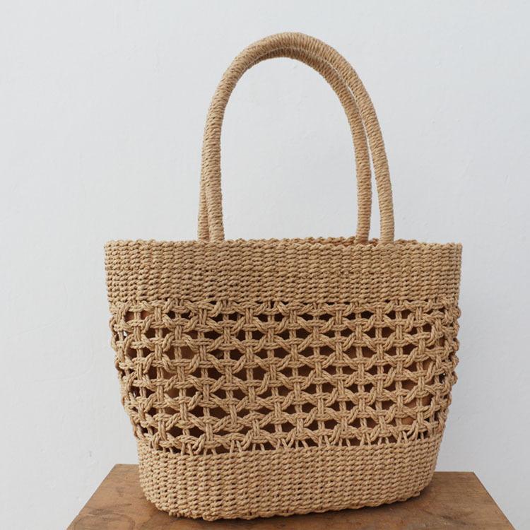 Handmade Women s Handbag Hollow Out Designer Straw Bag Bohemia Summer Woven Beach Bags Shopper Purse Female Knitted Tote Bag
Handmade Women s Handbag Hollow Out Designer Straw Bag Bohemia Summer Woven Beach Bags Shopper Purse Female Knitted Tote Bag