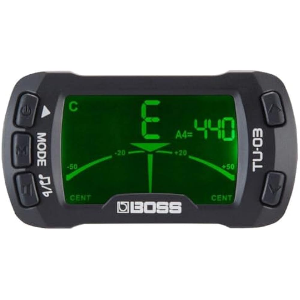 BOSS Boss Clip Tuner/Metronome TU-03 Compatible with Guitar/Bass/Ukulele/Violin Advanced Metronom...
BOSS Boss Clip Tuner/Metronome TU-03 Compatible with Guitar/Bass/Ukulele/Violin Advanced Metronom...