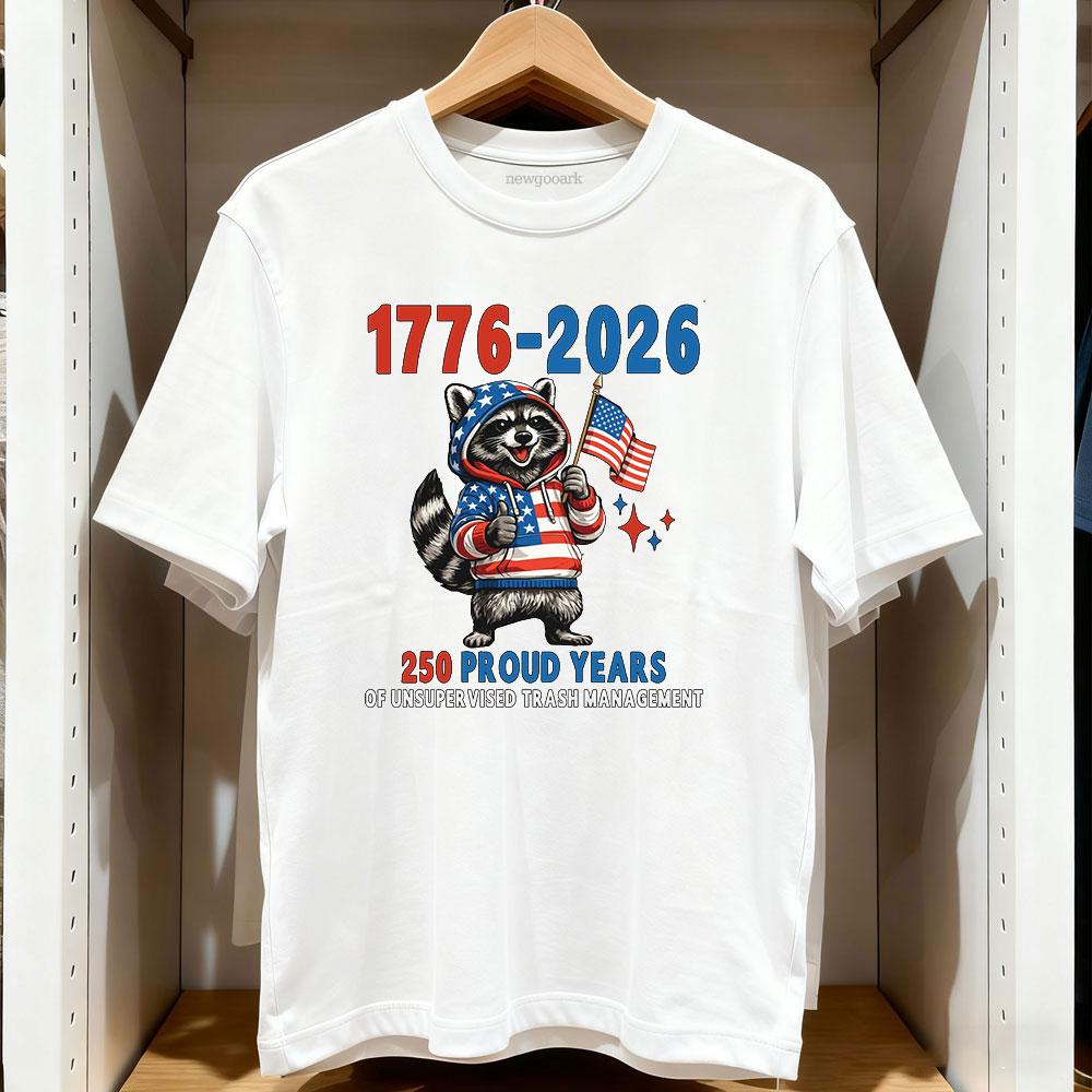 Raccoon 250 Proud Years Of Unsupervised Trash UnisexageUnisext 250 Years 17762026 t shirt Women Unisex Casual cotton graphic t shirts S
Raccoon 250 Proud Years Of Unsupervised Trash UnisexageUnisext 250 Years 17762026 t shirt Women Unisex Casual cotton graphic t shirts S