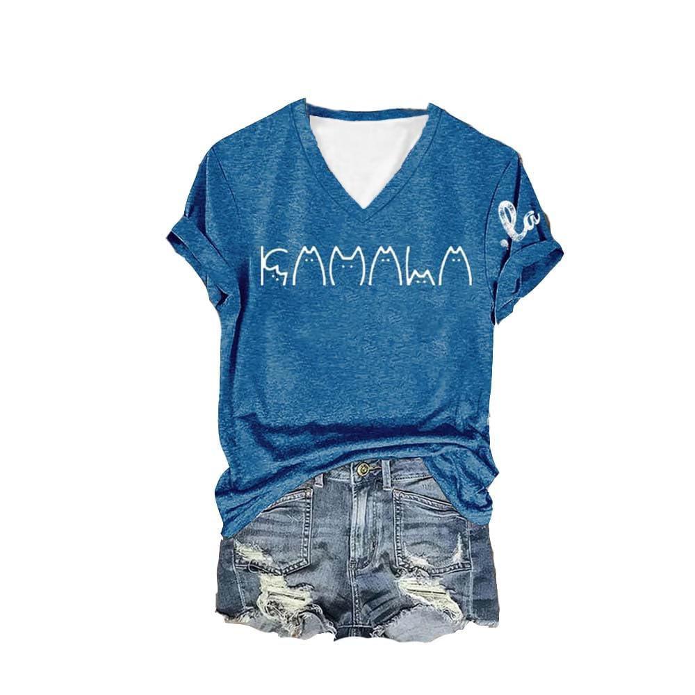 Women s 3D digital printed women s spring and summer slim fit comfortable top V-neck gradient color T-shirt 3405 S
Women s 3D digital printed women s spring and summer slim fit comfortable top V-neck gradient color T-shirt 3405 S
