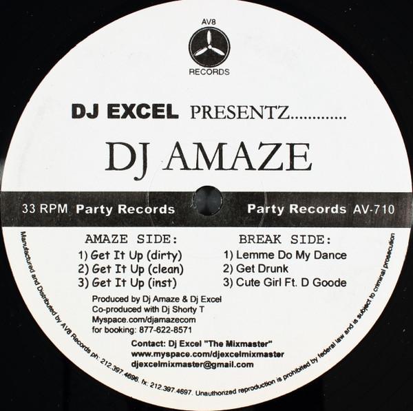 12inch Record DJ EXCEL PREZENTZ DJ AMAZE - Party Records AV710 AV8 Records US Dance & Electronica Used
12inch Record DJ EXCEL PREZENTZ DJ AMAZE - Party Records AV710 AV8 Records US Dance & Electronica Used