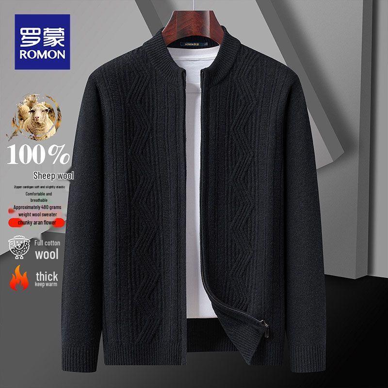 Мужской кардиган Luomeng из 100% шерсти, вязаный арановым узором 2XL
Мужской кардиган Luomeng из 100% шерсти, вязаный арановым узором 2XL