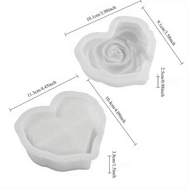 Коробка для хранения роз в форме сердца, силиконовая форма с крышкой, сделай сам, 3D резная роза, банка для свечи, форма для бетона и цемента, форма для эпоксидной смолы и гипса светло-серый
Коробка для хранения роз в форме сердца, силиконовая форма с крышкой, сделай сам, 3D резная роза, банка для свечи, форма для бетона и цемента, форма для эпоксидной смолы и гипса светло-серый