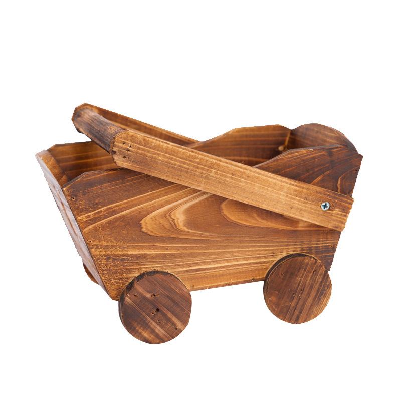 1pcs Wooden Cart Flowerpot Succulents Ornament Creative Garden Home Bedroom Shop Window Plants Wheelbarrow Planter Decor Pot
1pcs Wooden Cart Flowerpot Succulents Ornament Creative Garden Home Bedroom Shop Window Plants Wheelbarrow Planter Decor Pot