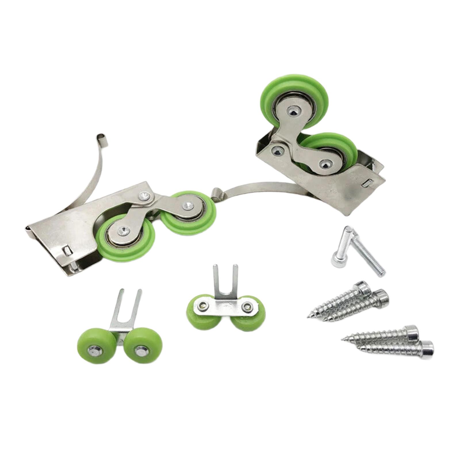 Сверхпрочные нейлоновые ролики для раздвижных дверей, мебельный шкив, комплект для плавной и бесшумной работы шкафа в различных условиях A
Сверхпрочные нейлоновые ролики для раздвижных дверей, мебельный шкив, комплект для плавной и бесшумной работы шкафа в различных условиях A