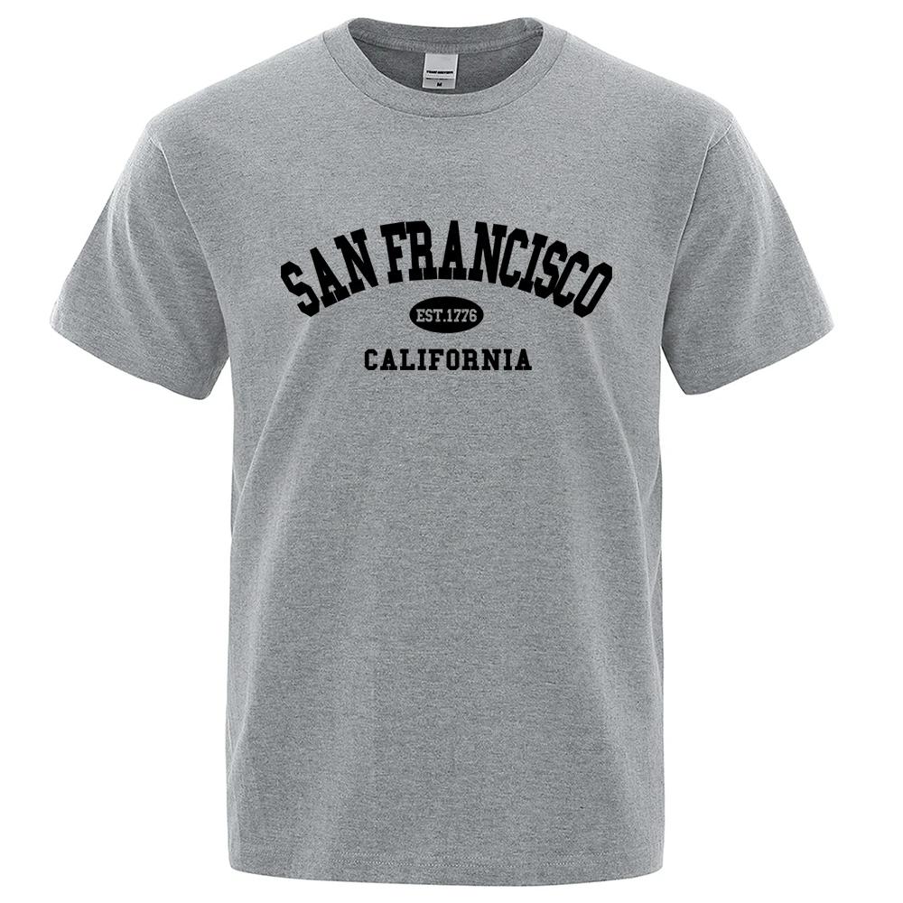 Sanfrancisco Est.1776 Каліфорнія Футболки з літерами Чоловічі модні великі топи Літні футболки Вільні дизайнерські розкішні футболки S бежевий
Sanfrancisco Est.1776 Каліфорнія Футболки з літерами Чоловічі модні великі топи Літні футболки Вільні дизайнерські розкішні футболки S бежевий