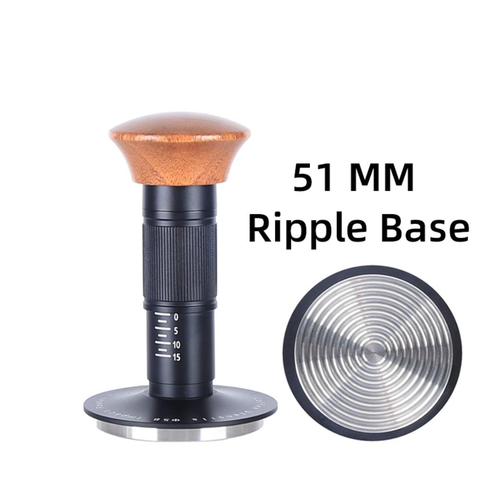 Auto Release Espresso Machine Tamper SUS304 Sound Feedback Spring Loaded Tamper with Markings Eco-Friendly Coffee Powder Hammer
Auto Release Espresso Machine Tamper SUS304 Sound Feedback Spring Loaded Tamper with Markings Eco-Friendly Coffee Powder Hammer