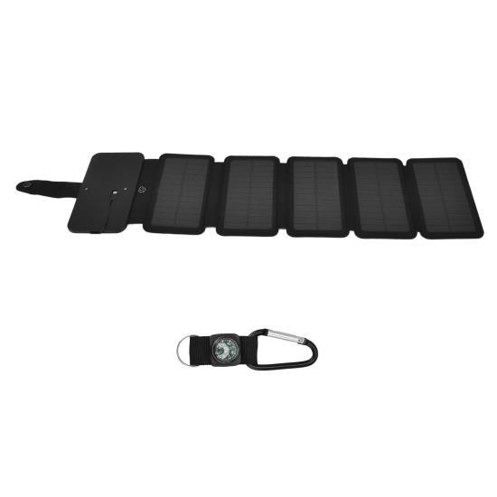 Solar Power Bank Foldable Dual Output Portable Universal Direct Charging Charger for 3 Proof Mobile Power Supply Black 5 Fold
Solar Power Bank Foldable Dual Output Portable Universal Direct Charging Charger for 3 Proof Mobile Power Supply Black 5 Fold
