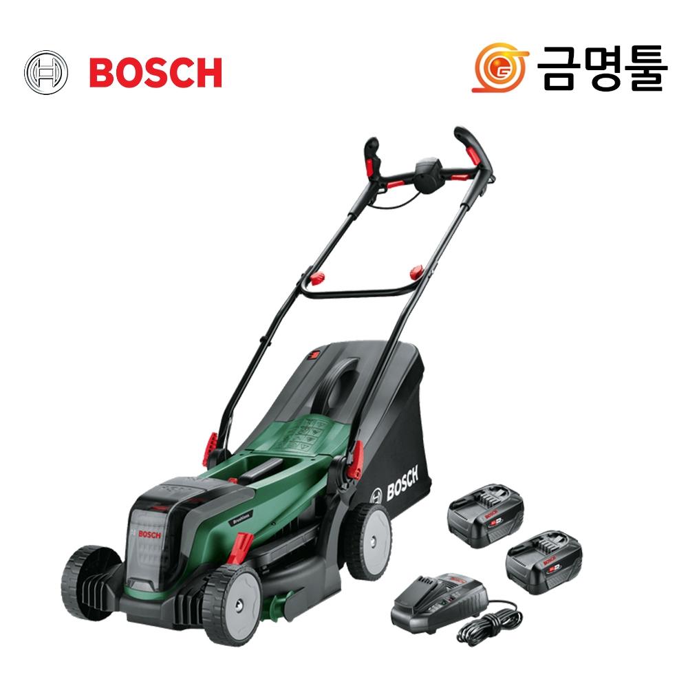 Bosch UniversalRotak 2x18V 37 550 Аккумуляторная газонокосилка 18 В 4,0 Ач Беспроводная газонокосилка с регулируемой высотой
Bosch UniversalRotak 2x18V 37 550 Аккумуляторная газонокосилка 18 В 4,0 Ач Беспроводная газонокосилка с регулируемой высотой