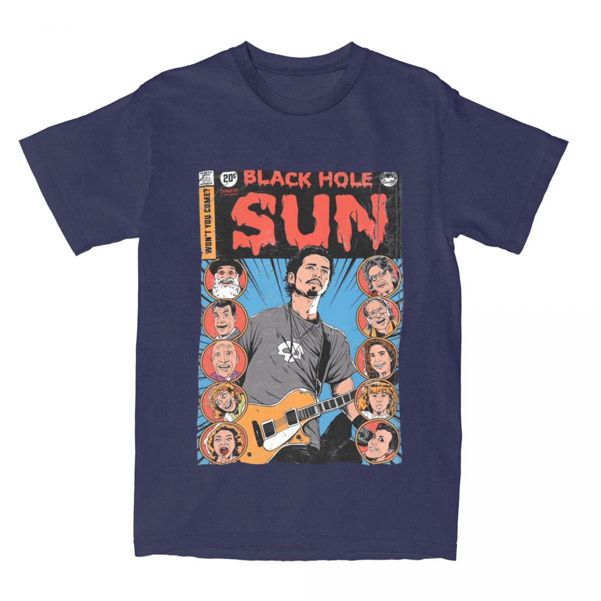 Unique Black Hole Sun Soundgarden T Shirt Unisex Womens Pure Cotton Tees Shirt Gift Idea Clothing 4XL
Unique Black Hole Sun Soundgarden T Shirt Unisex Womens Pure Cotton Tees Shirt Gift Idea Clothing 4XL