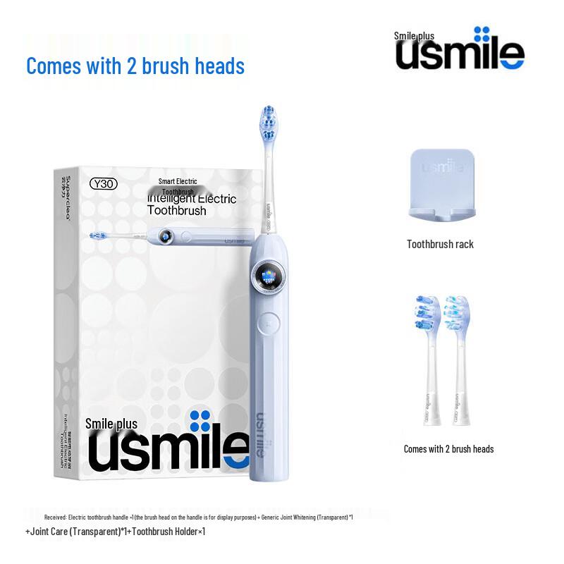 usmile Y30 Звуковая электрическая зубная щетка вилка CN (адаптер в комплекте)
usmile Y30 Звуковая электрическая зубная щетка вилка CN (адаптер в комплекте)