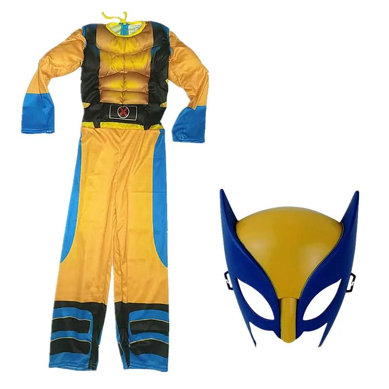Movie Deluxe Child Mask Jumpsuit Superhero Cosplay Costume Halloween Christmas Kids New Year Costume Superhero Fantasy S (110-120CM)
Movie Deluxe Child Mask Jumpsuit Superhero Cosplay Costume Halloween Christmas Kids New Year Costume Superhero Fantasy S (110-120CM)