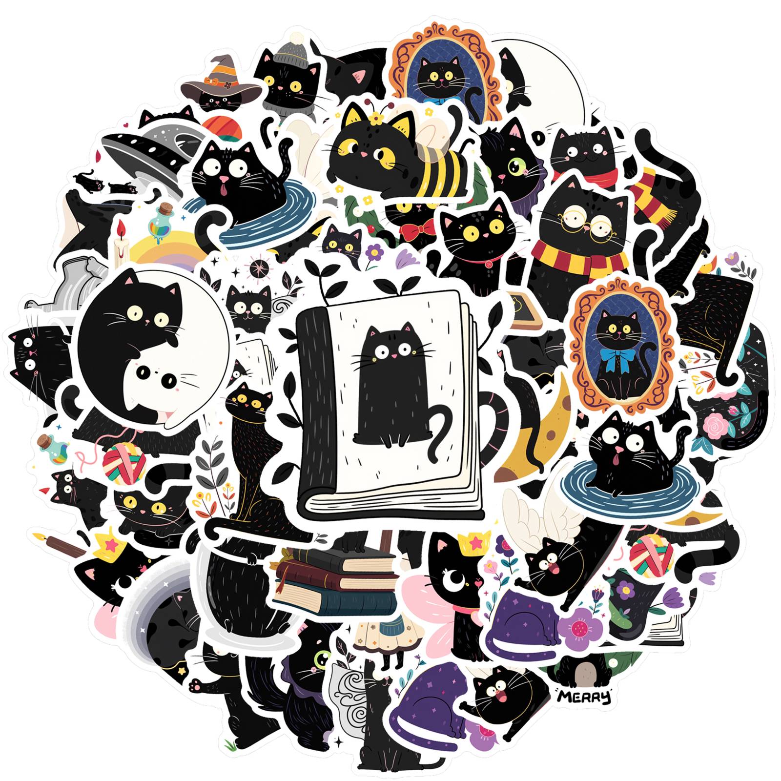 35pcs Cartoon Black Stickers Halloween Halloween Stationery Stickers Funny Stickers For Notebook Luggage Mobile Phone Cup
35pcs Cartoon Black Stickers Halloween Halloween Stationery Stickers Funny Stickers For Notebook Luggage Mobile Phone Cup