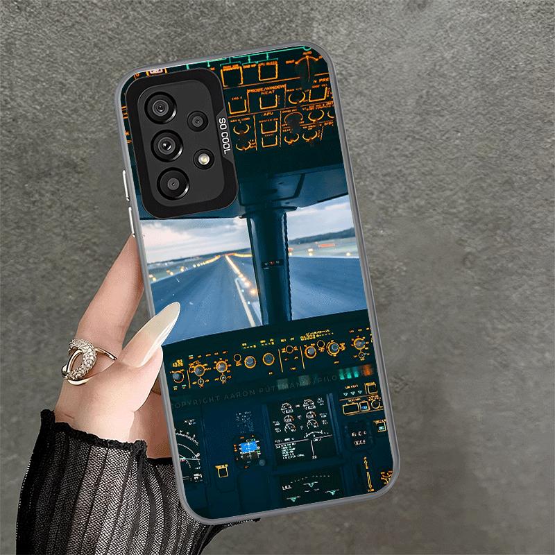 Aviation Aeroplane Pilot Cockpit Shockproof Phone Case for Samsung A17 A16 A15 A14 A37 A57 A36 A56 A26 A35 A55 A25 A34 A54 A24 A Samsung A55
Aviation Aeroplane Pilot Cockpit Shockproof Phone Case for Samsung A17 A16 A15 A14 A37 A57 A36 A56 A26 A35 A55 A25 A34 A54 A24 A Samsung A55