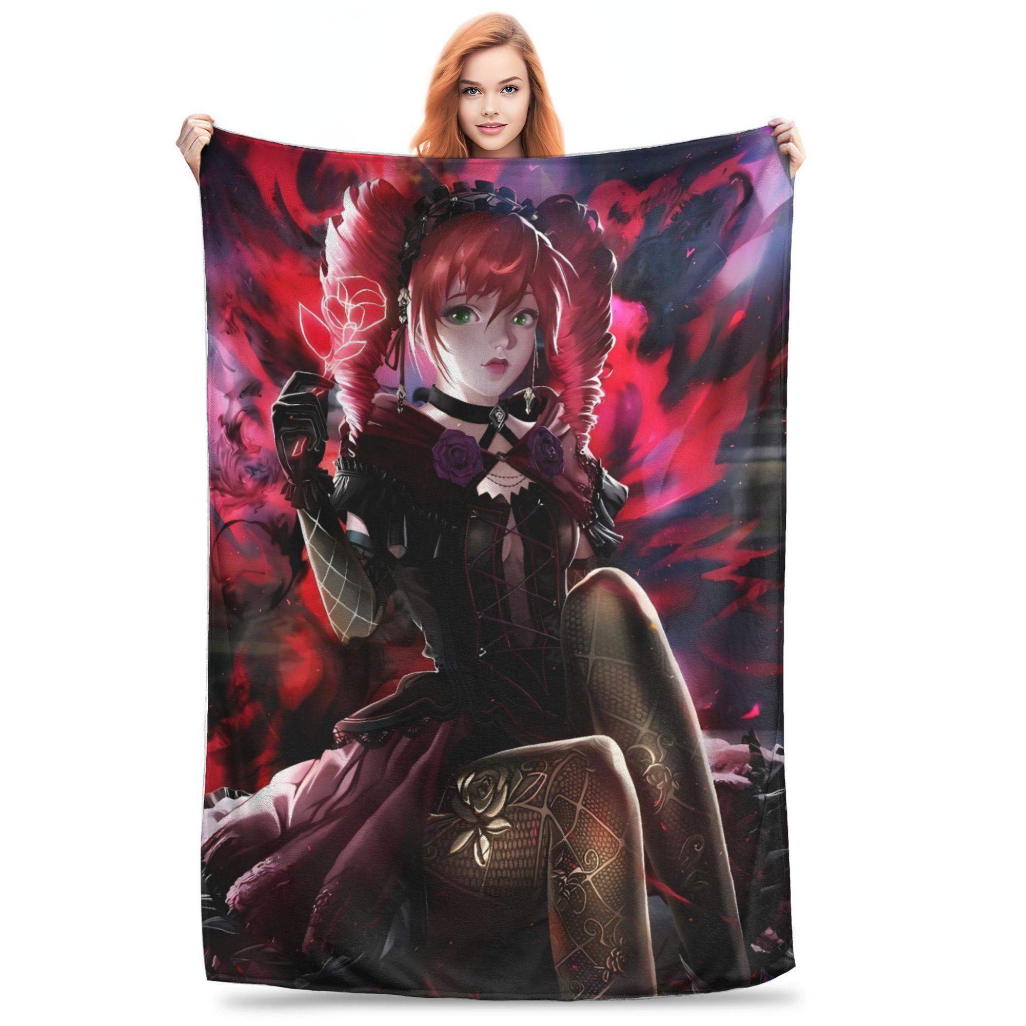 Super Warm BlanketGirls Boys Camping Cartoon Black Butler Throw Blanket Flannel Bedspread For Home Decor Sofa Bed Cover 75x90cm
Super Warm BlanketGirls Boys Camping Cartoon Black Butler Throw Blanket Flannel Bedspread For Home Decor Sofa Bed Cover 75x90cm