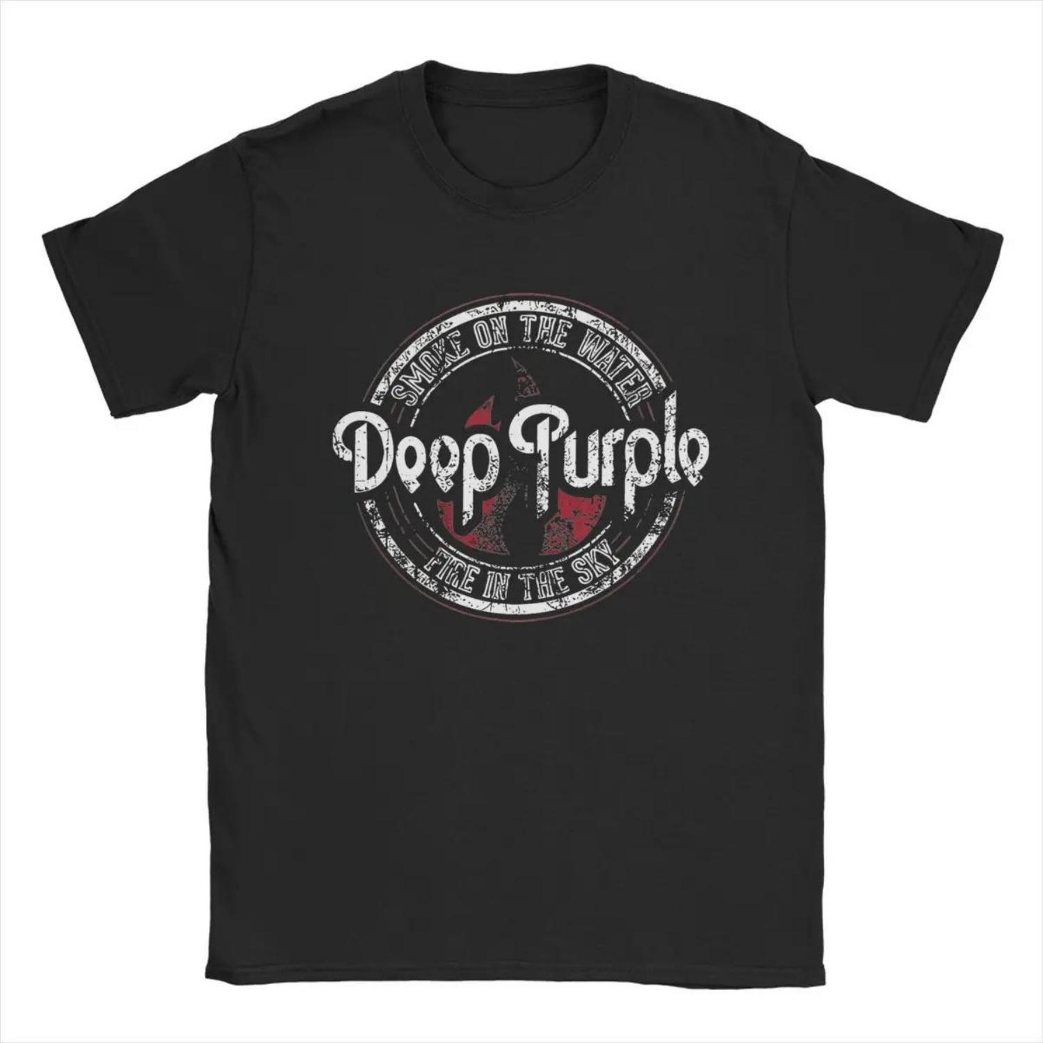 Футболка с надписью «Deep Purple Men s Band Merchandise» - 100% хлопок, короткий рукав, круглый воротник S чёрный
Футболка с надписью «Deep Purple Men s Band Merchandise» - 100% хлопок, короткий рукав, круглый воротник S чёрный