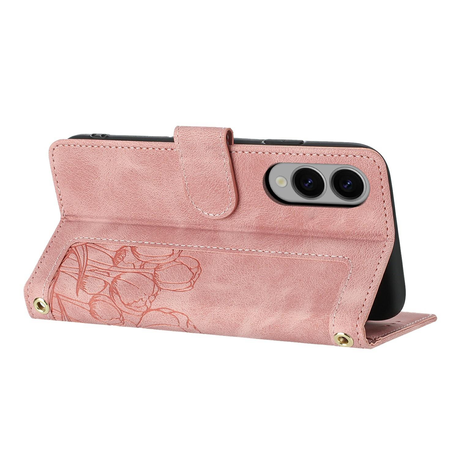 For Samsung Galaxy S25 Edge Case Tulip Leather Phone Cover with 5 Card Slots Wallet Red
For Samsung Galaxy S25 Edge Case Tulip Leather Phone Cover with 5 Card Slots Wallet Red