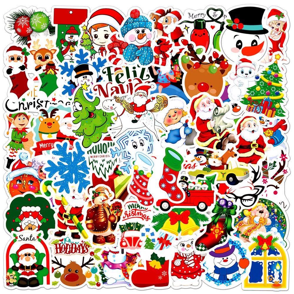Themed 50pcs Christmas Cartoon Graffiti Cup Computer Party Waterproof Sticker 50pcs
Themed 50pcs Christmas Cartoon Graffiti Cup Computer Party Waterproof Sticker 50pcs