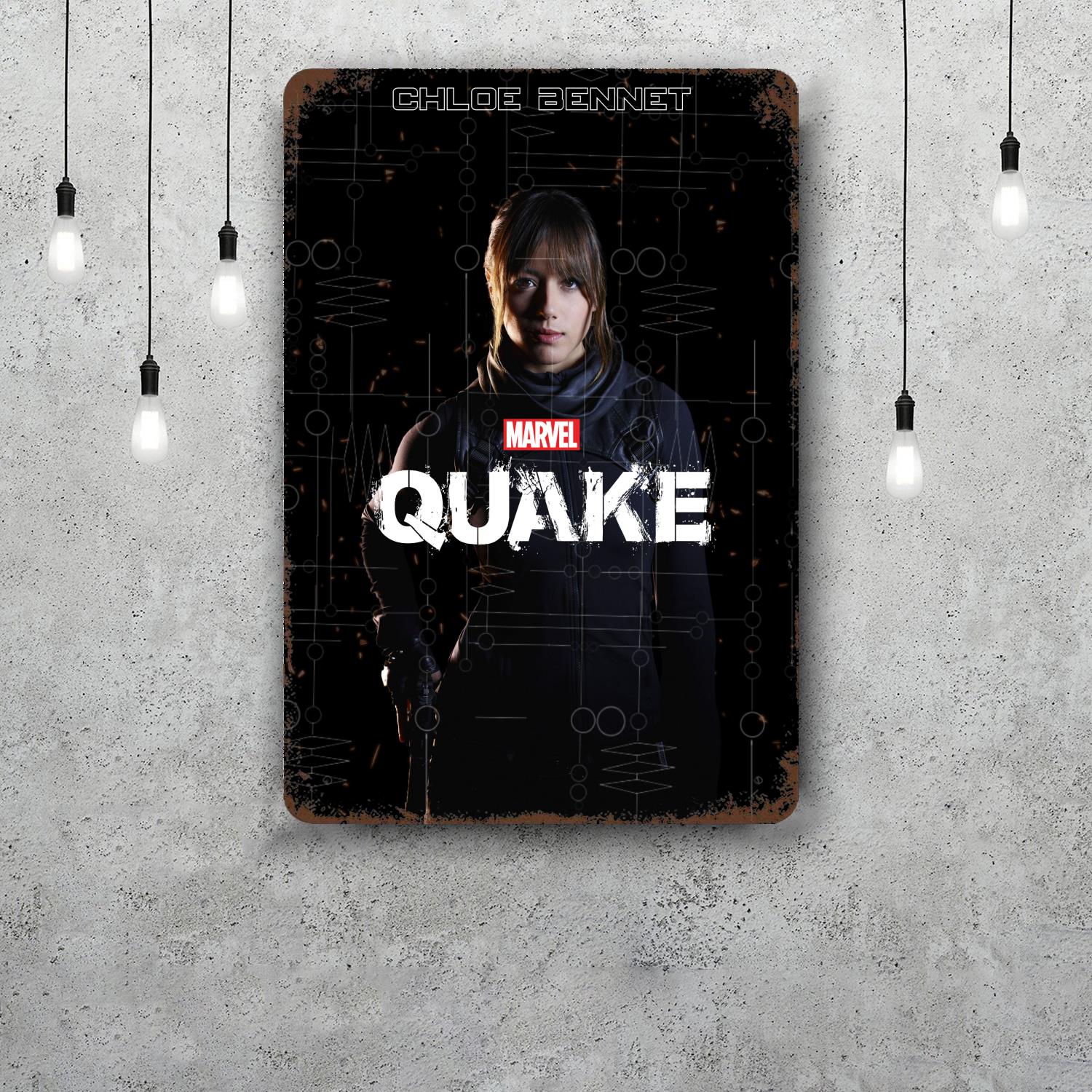 Quake Vintage Tin Sign Home Decor Items Wall Decor Art Wall Mural Room Decoration Items Decor Retro Metal Sign Plate Bar Posters 20x30cm(7.8x11.8inch)
Quake Vintage Tin Sign Home Decor Items Wall Decor Art Wall Mural Room Decoration Items Decor Retro Metal Sign Plate Bar Posters 20x30cm(7.8x11.8inch)