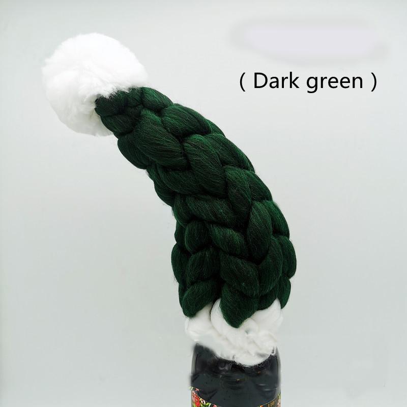 Totoro Style Hand Woven Thick Icelandic Wool Christmas Hat Red Wine Bottle Decoration Christmas Tree Yarn Comfortable Hat 6x12cm зелений
Totoro Style Hand Woven Thick Icelandic Wool Christmas Hat Red Wine Bottle Decoration Christmas Tree Yarn Comfortable Hat 6x12cm зелений