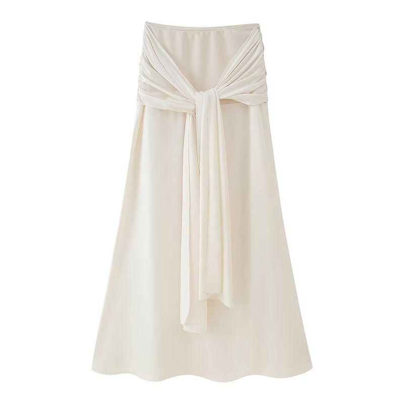 Zbzr Spring New Women clothes Western Style High Waist Slimming A Word Draping Effect Umbrella Skirt Large Swing Skirt Long Skirt Beige L
Zbzr Spring New Women clothes Western Style High Waist Slimming A Word Draping Effect Umbrella Skirt Large Swing Skirt Long Skirt Beige L