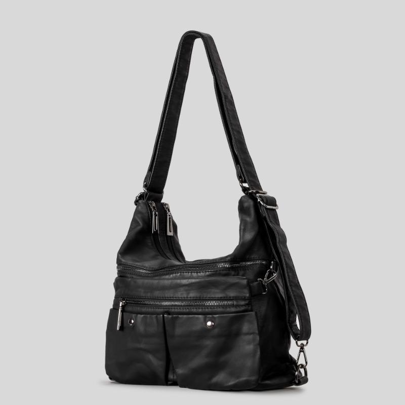 Multi-pocket Motorcycle Bag Detachable Tote Bag Backpack Single-shoulder Crossbody Bag чорний
Multi-pocket Motorcycle Bag Detachable Tote Bag Backpack Single-shoulder Crossbody Bag чорний