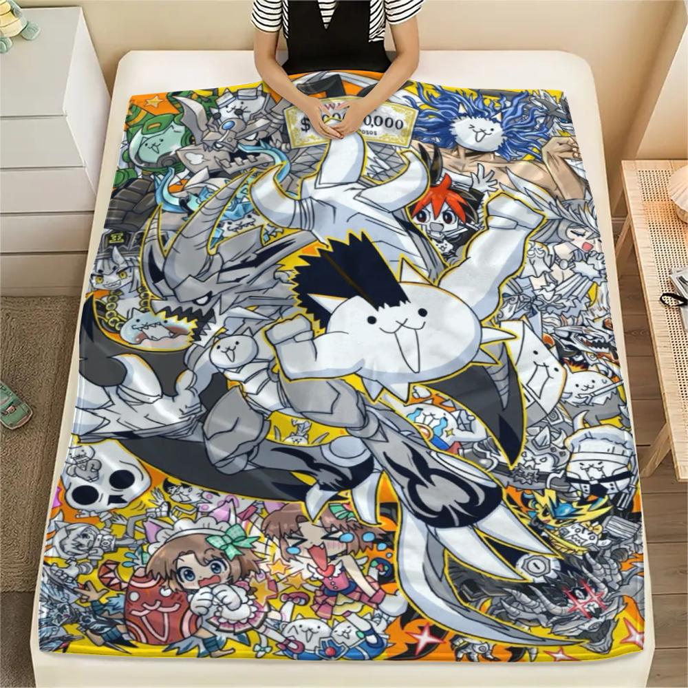 1PC THE BATTLE CATS Print Flannel Blanket, High quality Comfortable for All Seasons, Home Decor, Warmth and Comfort, Perfect for Christmas Gifts206 80cm x 120cm
1PC THE BATTLE CATS Print Flannel Blanket, High quality Comfortable for All Seasons, Home Decor, Warmth and Comfort, Perfect for Christmas Gifts206 80cm x 120cm