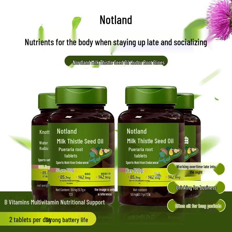 Nott.Land Milk Thistle & Kudzu Root Capsules - 72ct: For Late Nights, Parties & Drinking - Genuine Product With Schisandra.
Nott.Land Milk Thistle & Kudzu Root Capsules - 72ct: For Late Nights, Parties & Drinking - Genuine Product With Schisandra.
