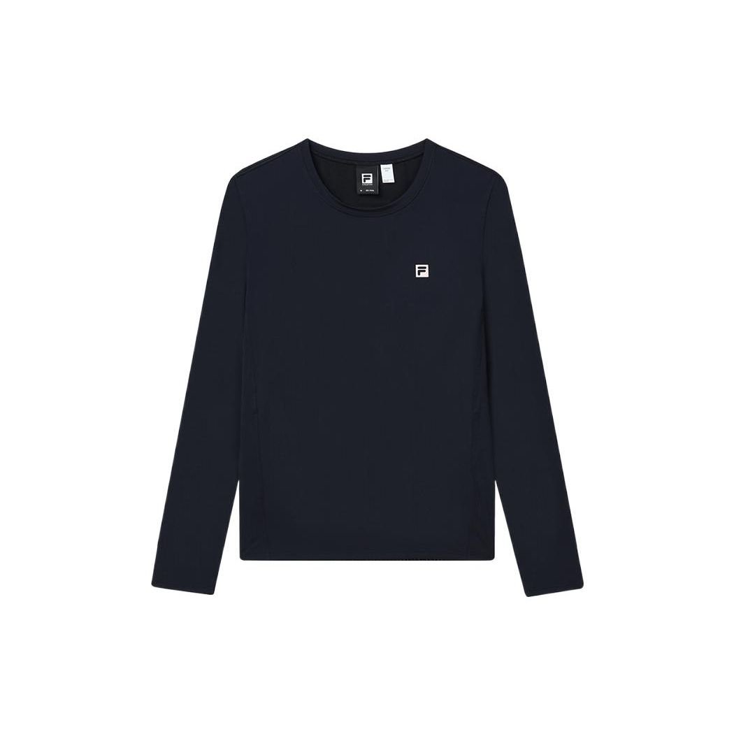 FILA Solid Color Logo Round Neck Printed Long Sleeve T-Shirt Women Tops Dark-Blue A11W211220F-NV M
FILA Solid Color Logo Round Neck Printed Long Sleeve T-Shirt Women Tops Dark-Blue A11W211220F-NV M