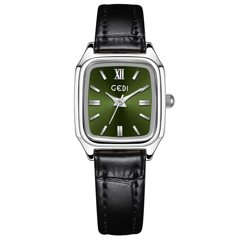 High Value Leather Women S Watch Retro Square Plate High Value Guangzhou Watch Women S Waterproof Quartz Watch
High Value Leather Women S Watch Retro Square Plate High Value Guangzhou Watch Women S Waterproof Quartz Watch